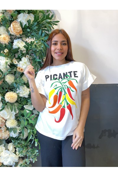 CAMISETA CON ESTAMPADO 16417
