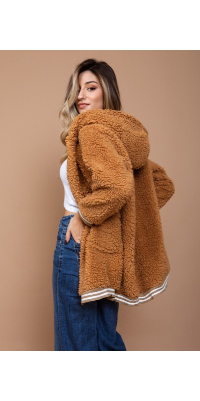 ABRIGO| CHAQUETA| BORREGO| MUJER| ABRIGOS AL POR MAYOR Size Talla unica